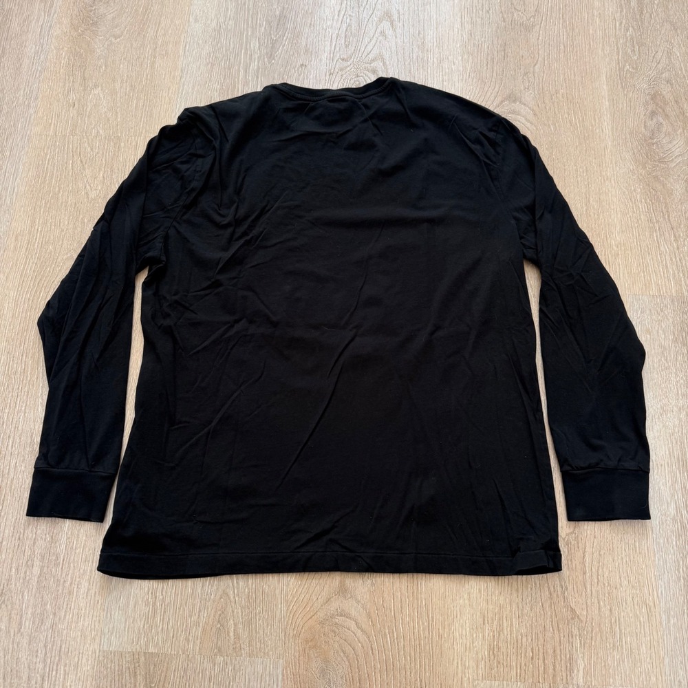 Polo Ralph‎ Lauren Classic Fit Long Sleeve T-Shirt Mens Large Black Pony Logo - Picture 8 of 8